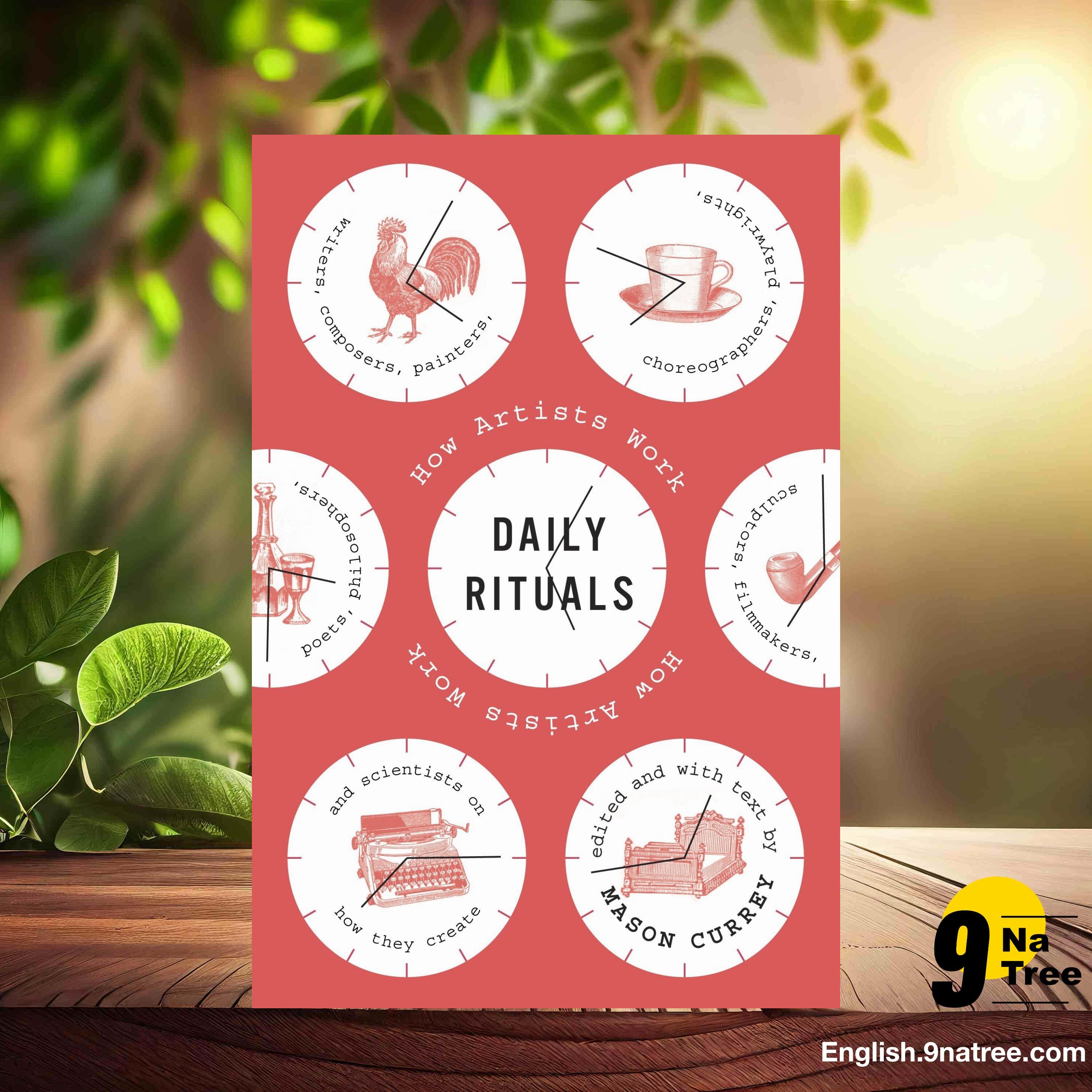 [Review] Daily Rituals: How Artists Work (Mason Currey) Summarized. episode artwork