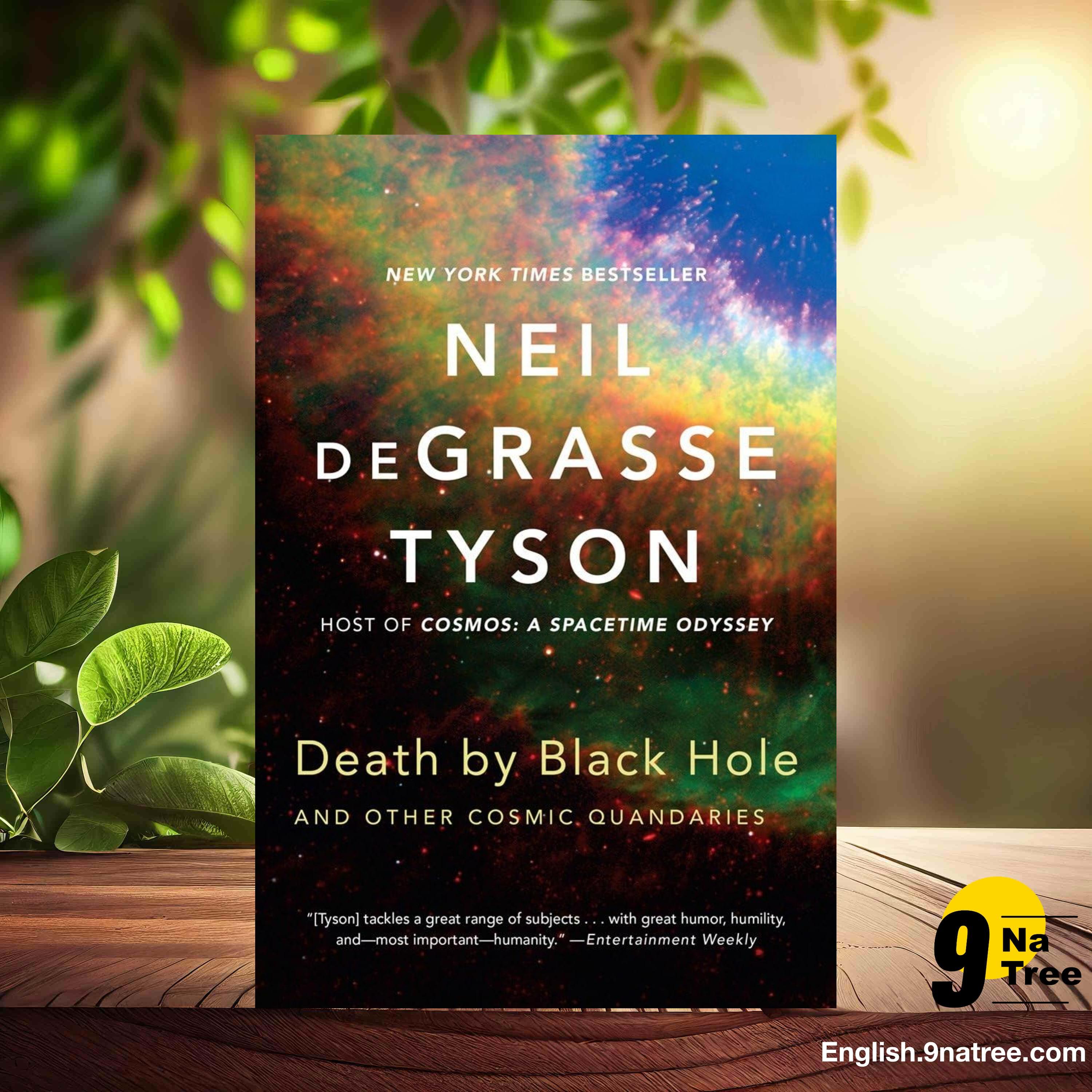 [Review] Death by Black Hole: And Other Cosmic Quandaries (Neil deGrasse Tyson) Summarized. episode artwork
