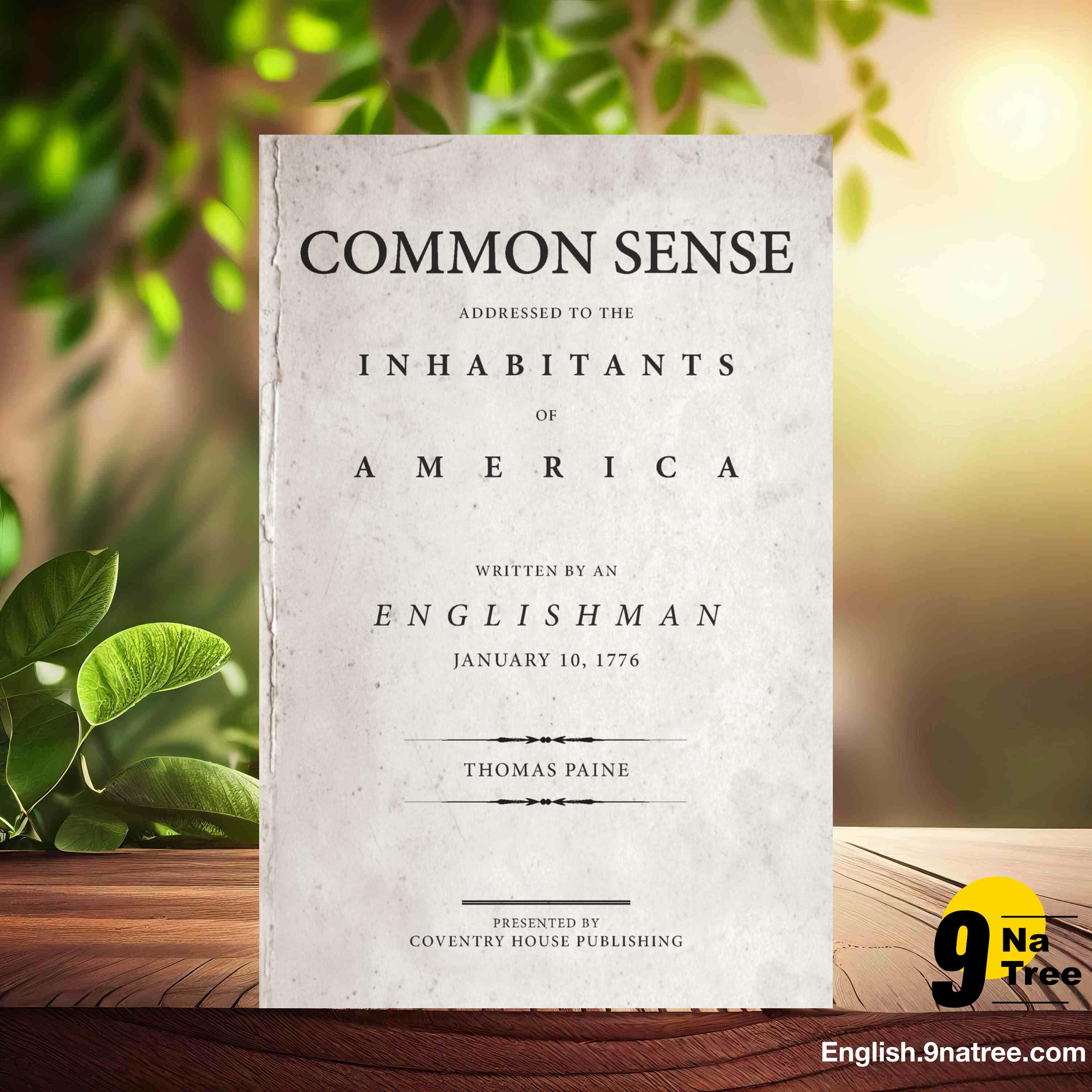[Review] Common Sense: The Origin and Design of Government (Thomas Paine) Summarized. episode artwork