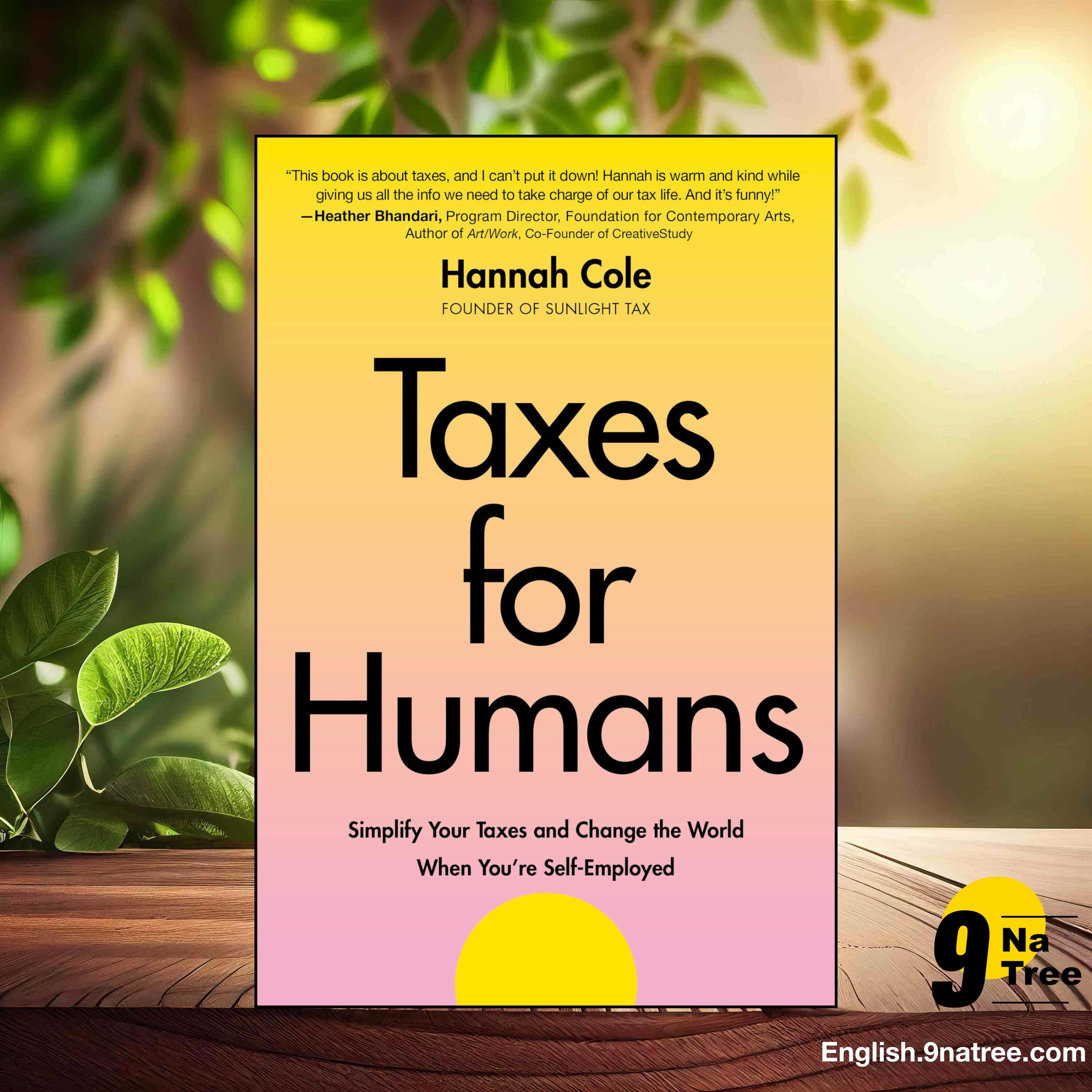 [Review] Taxes for Humans (Hannah Cole) Summarized. episode artwork