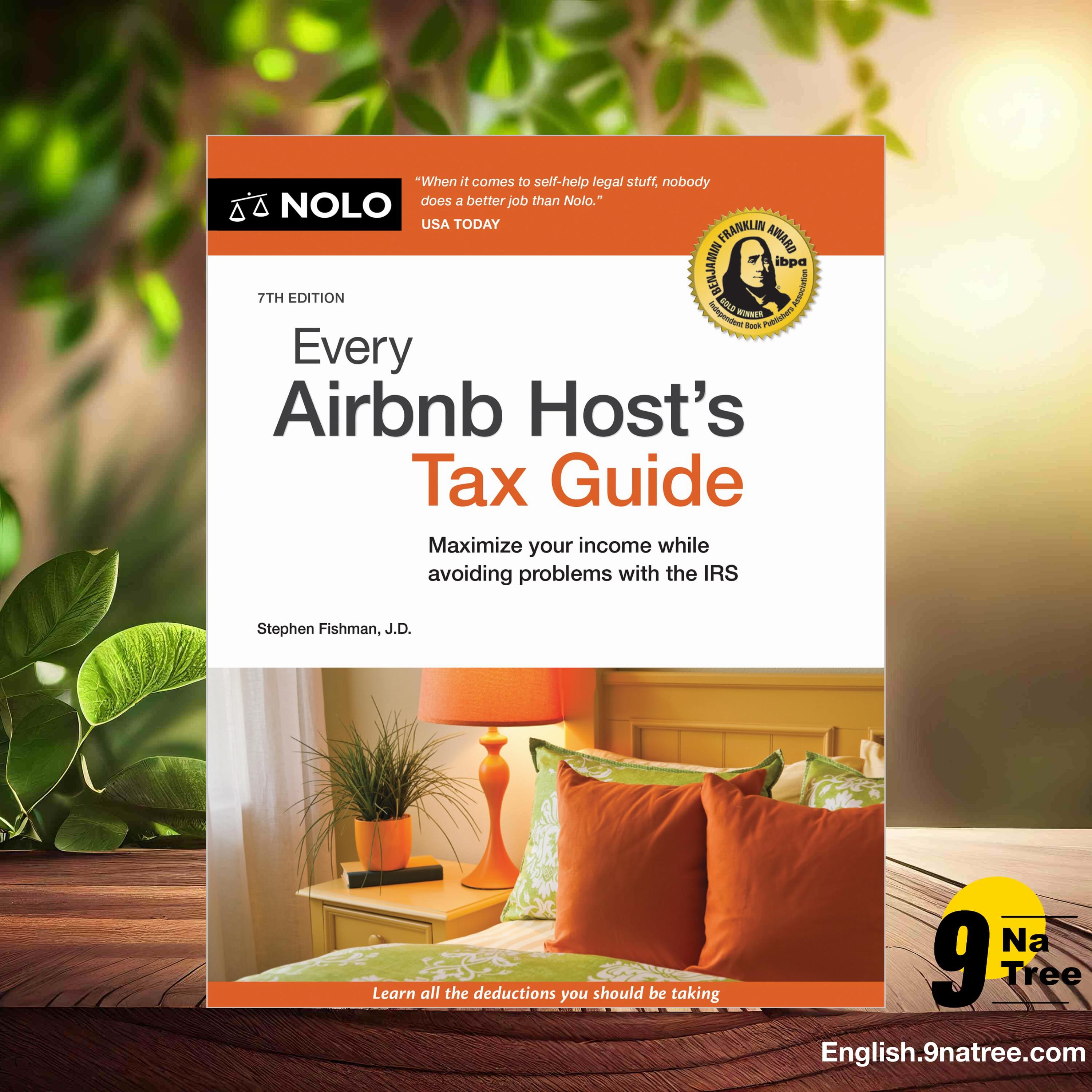 [Review] Every Airbnb Host's Tax Guide (Stephen Fishman J.D.) Summarized. episode artwork