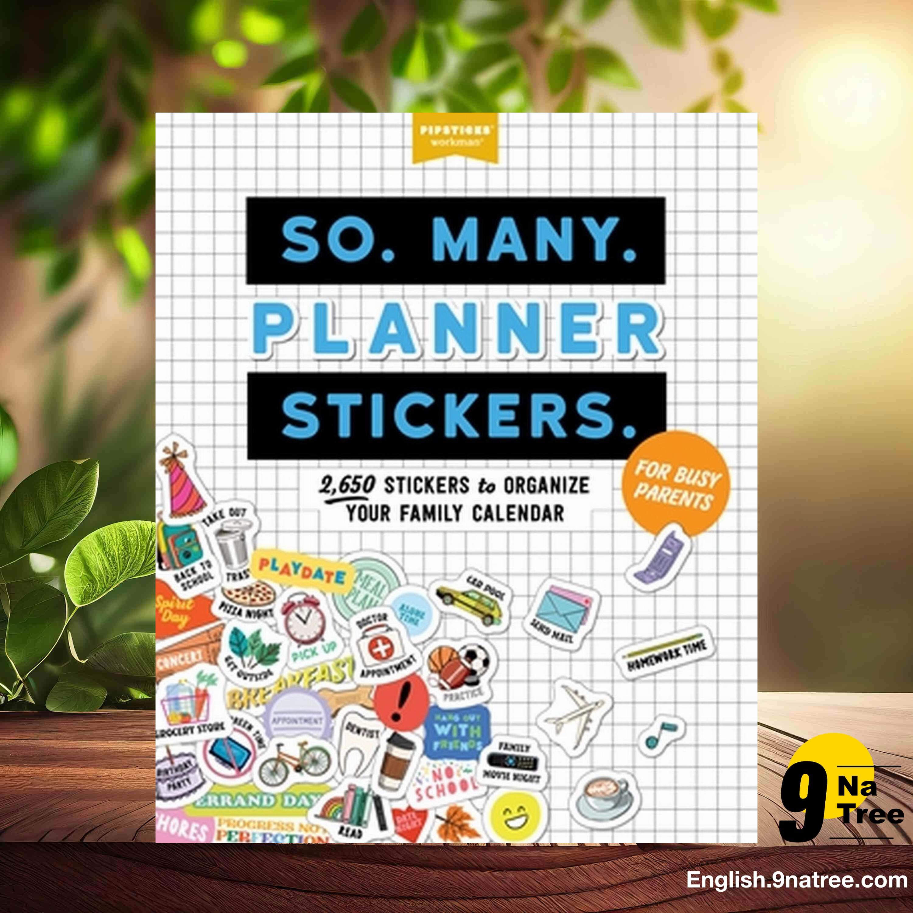[Review] So. Many. Planner Stickers. For Busy Parents (Pipsticks®+Workman®) Summarized. episode artwork