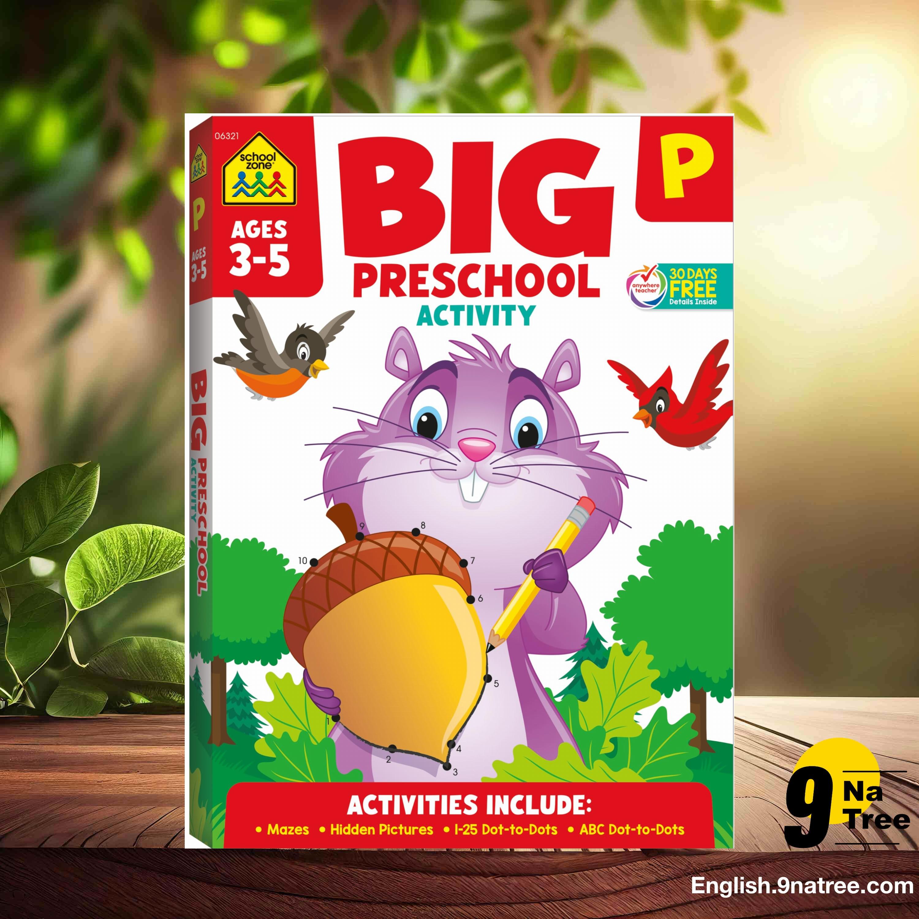 [Review] School Zone Big Preschool Activity Workbook (School Zone) Summarized. episode artwork