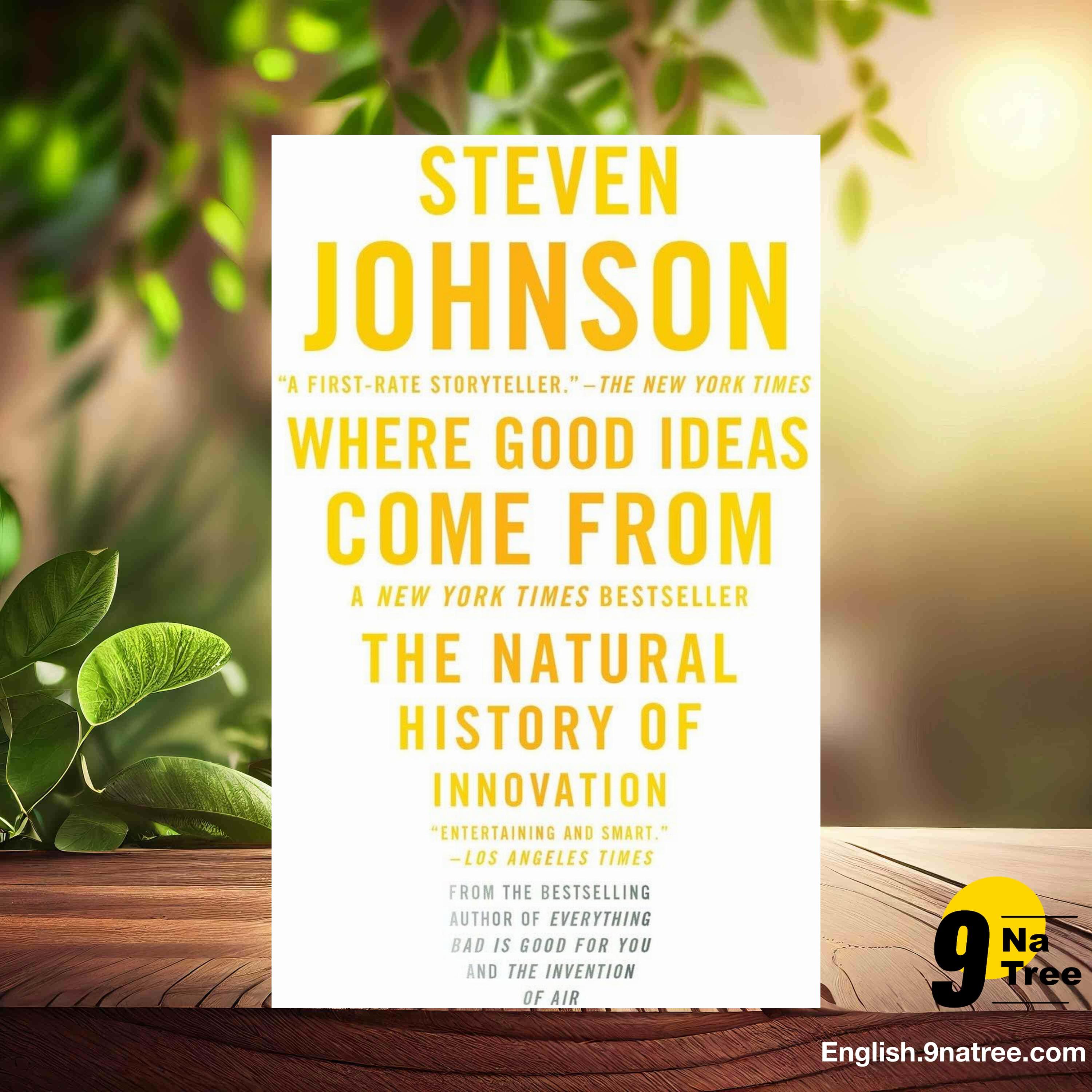 [Review] Where Good Ideas Come From: The Natural History of Innovation (Steven Johnson) Summarized. episode artwork