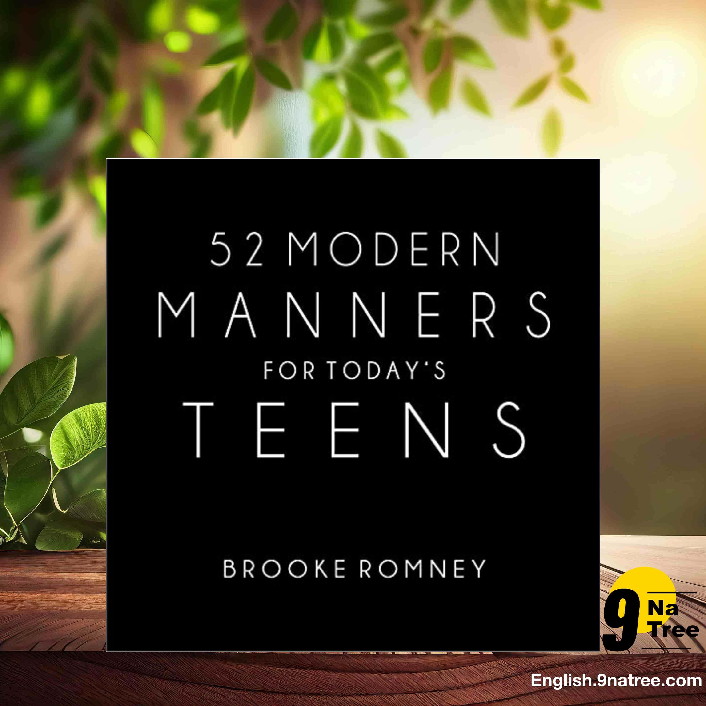 [Review] 52 Modern Manners for Today's Teens (Brooke Romney) Summarized. episode artwork