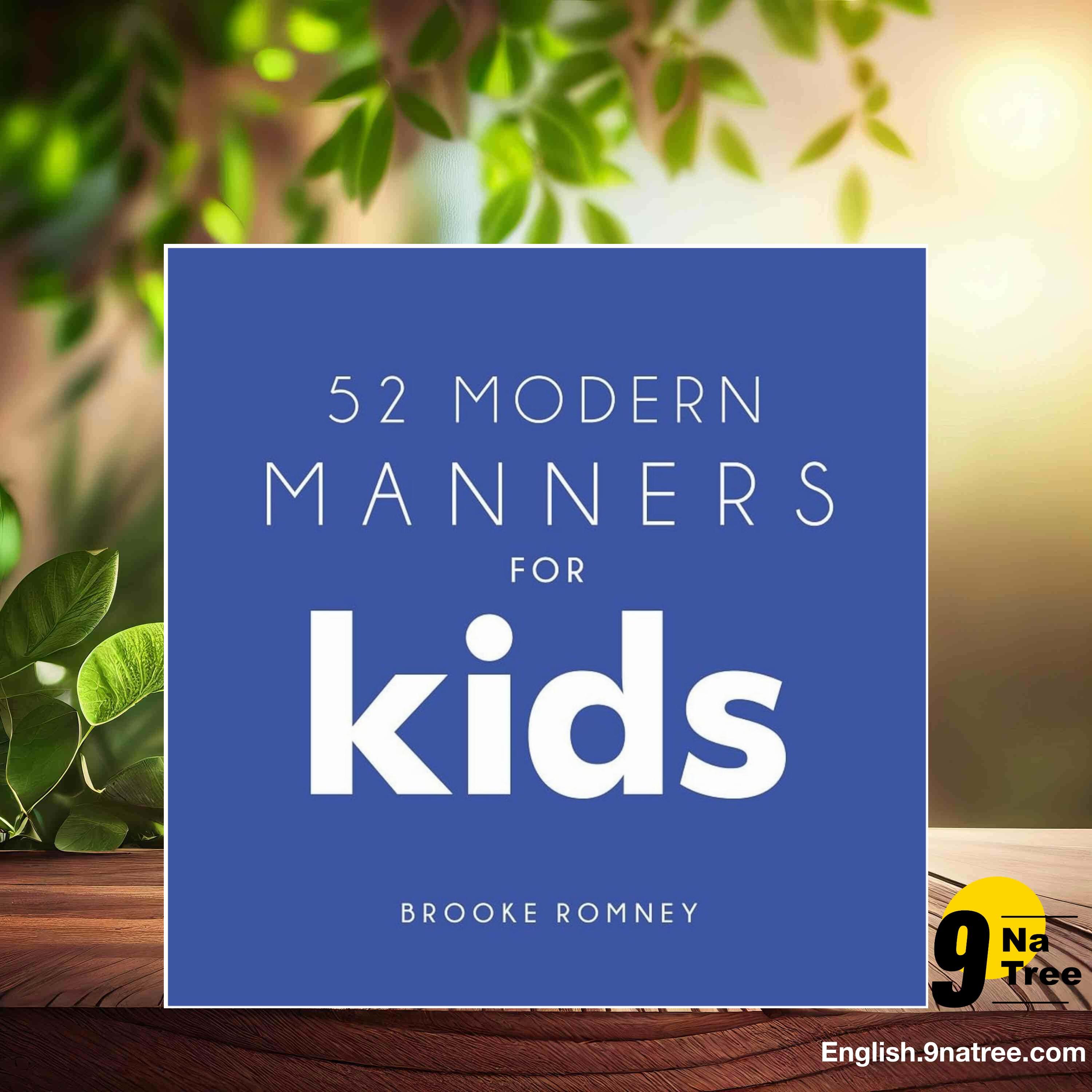 [Review] 52 Modern Manners for Kids (Brooke Romney) Summarized. episode artwork