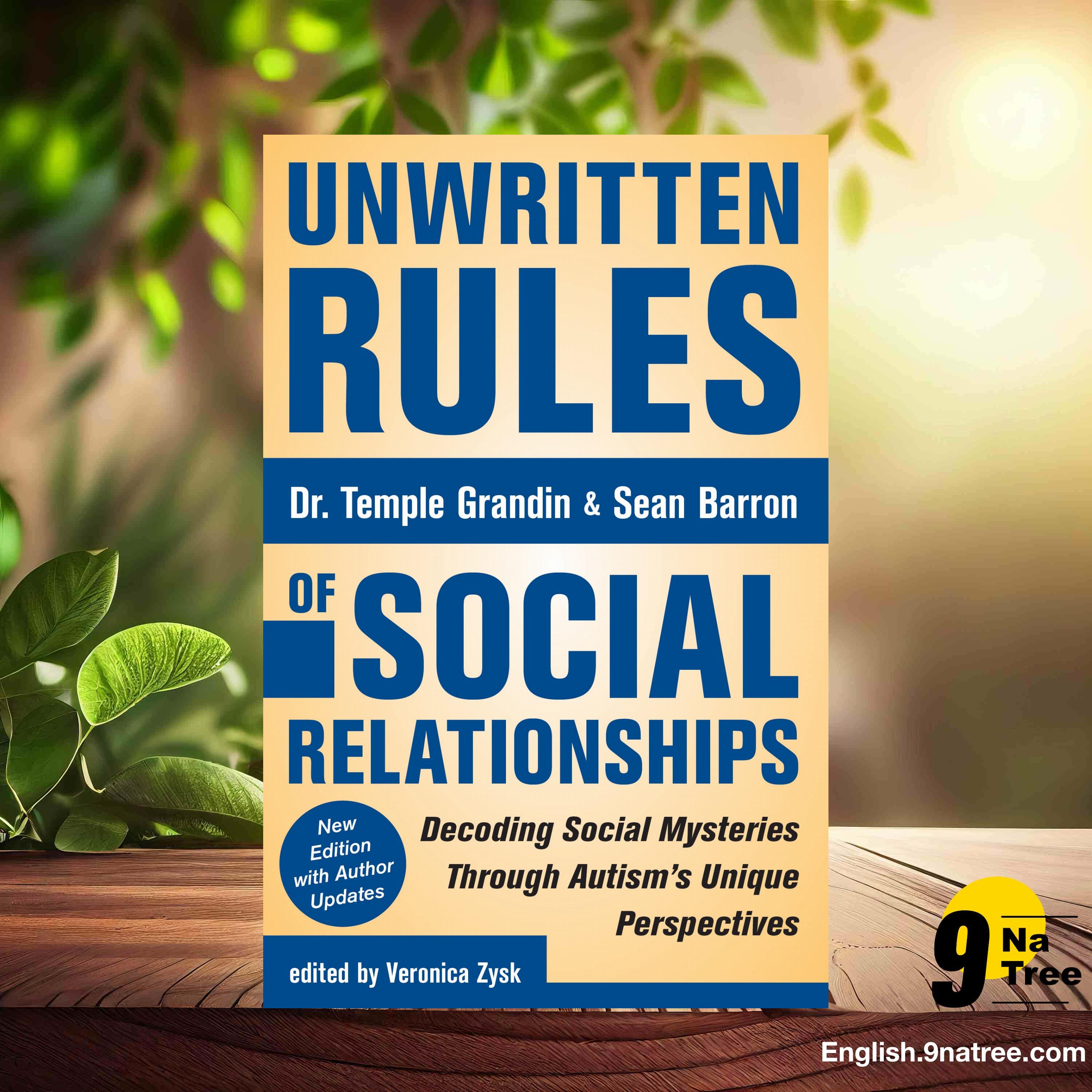 [Review] Unwritten Rules of Social Relationships (Temple Grandin Ph.D.) Summarized. episode artwork