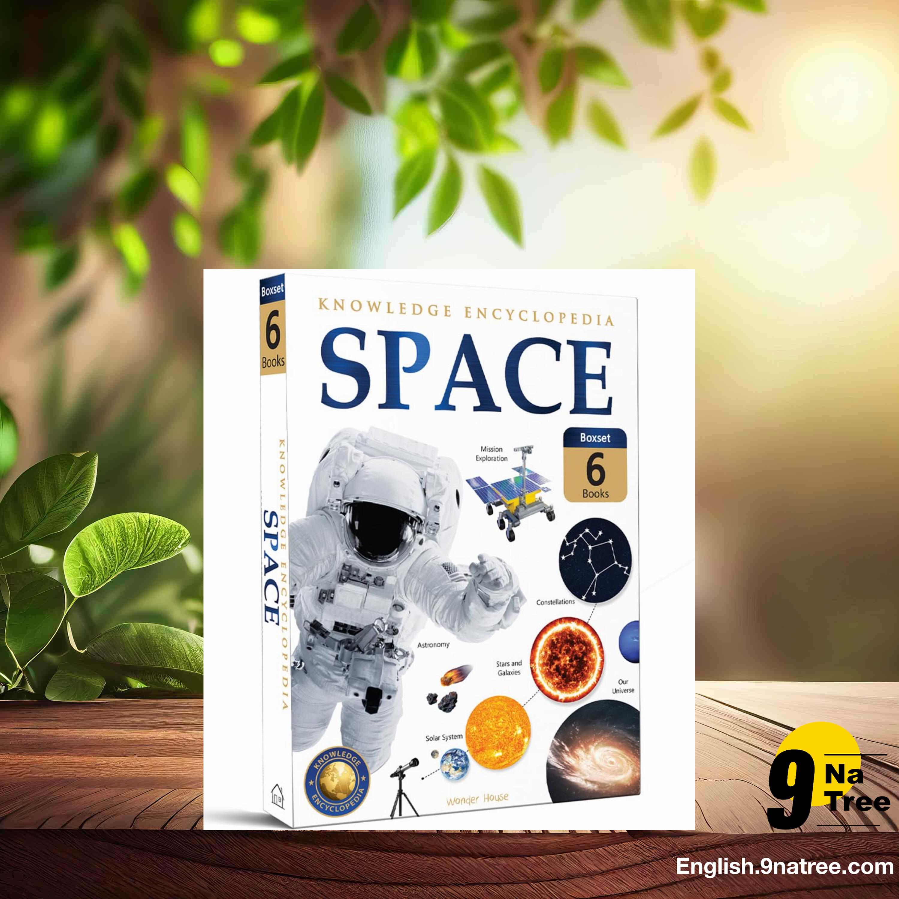[Review] Space - Collection of 6 Books: Knowledge Encyclopedia For Children (Wonder House Books) Summarized. episode artwork