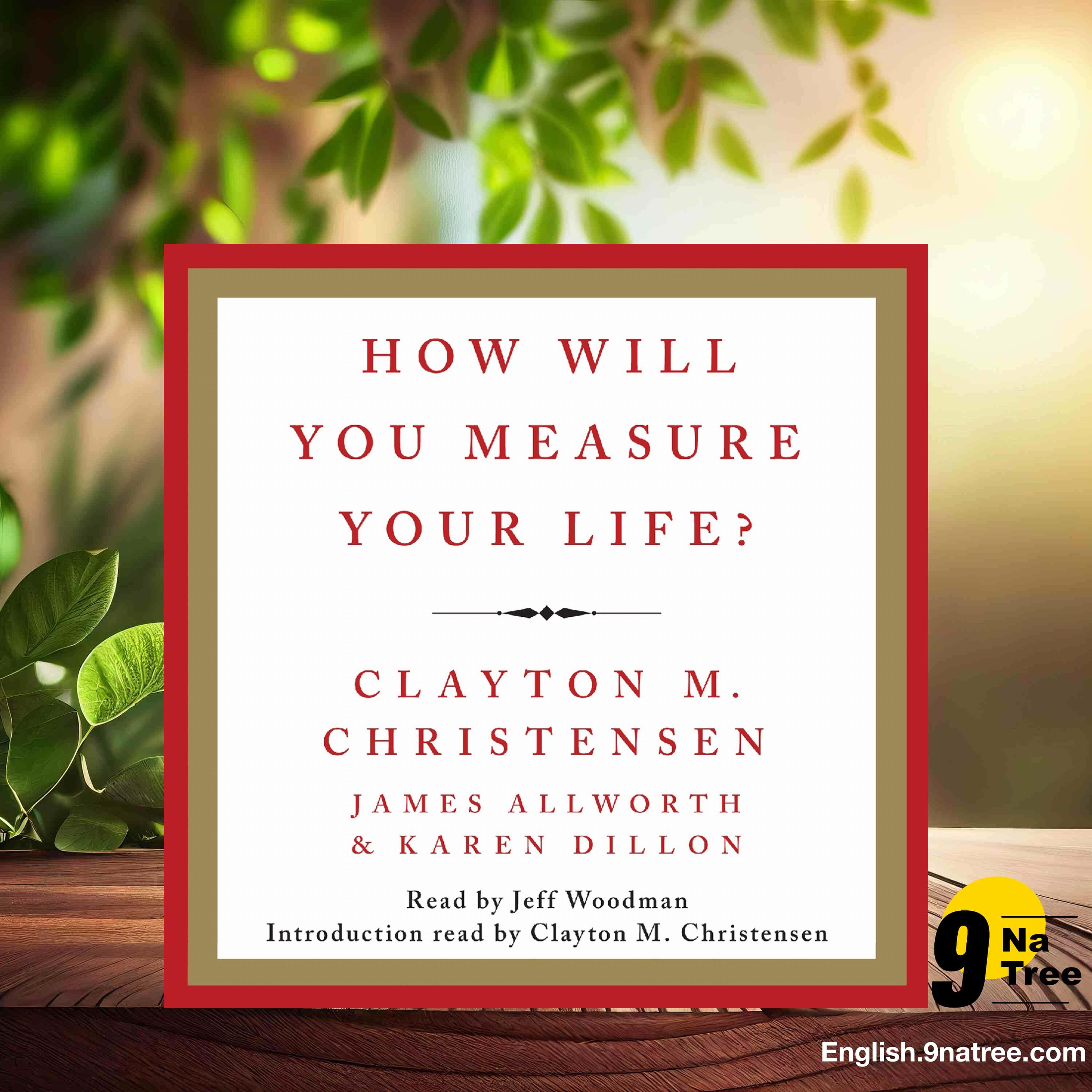 [Review] How Will You Measure Your Life? (Clayton M. Christensen) Summarized. episode artwork