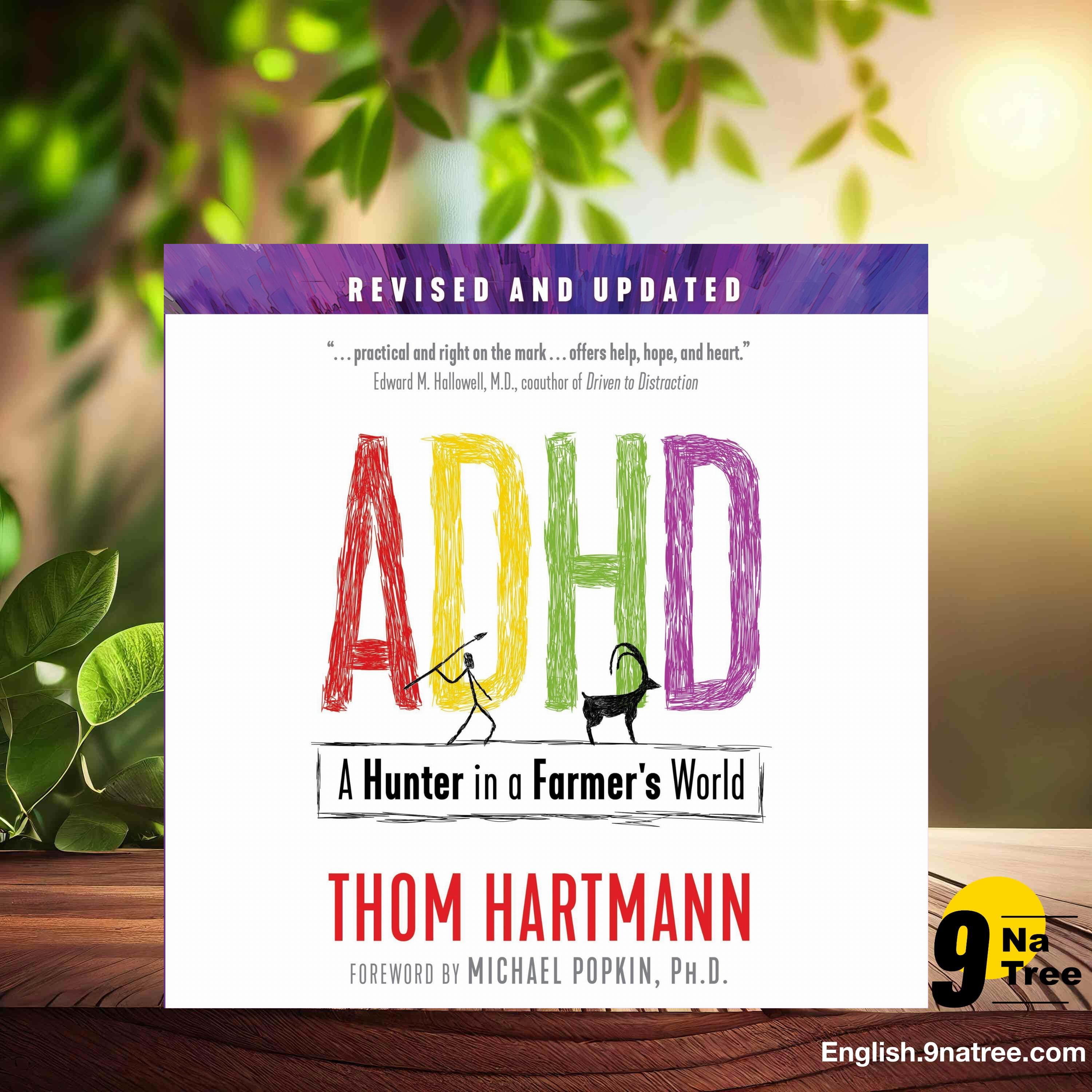 [Review] ADHD: A Hunter in a Farmer's World (Thom Hartmann) Summarized. episode artwork