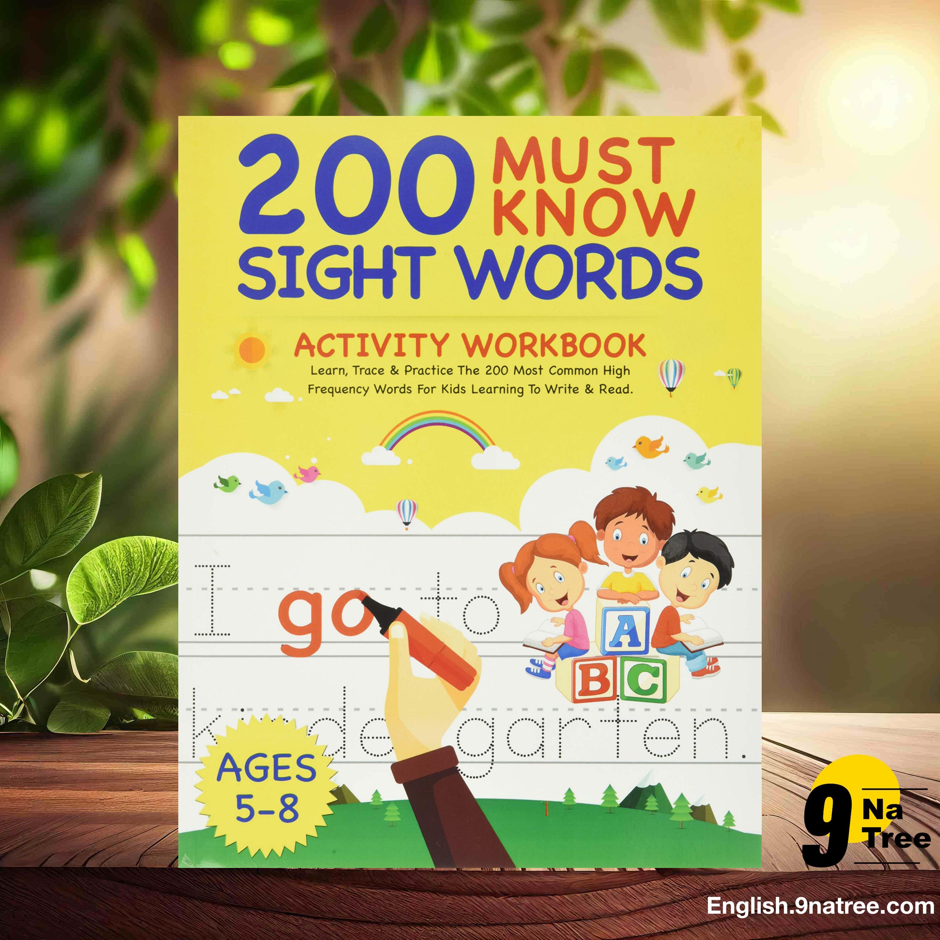 [Review] 200 Must Know Sight Words Activity Workbook (Smart Kids Notebooks) Summarized. episode artwork