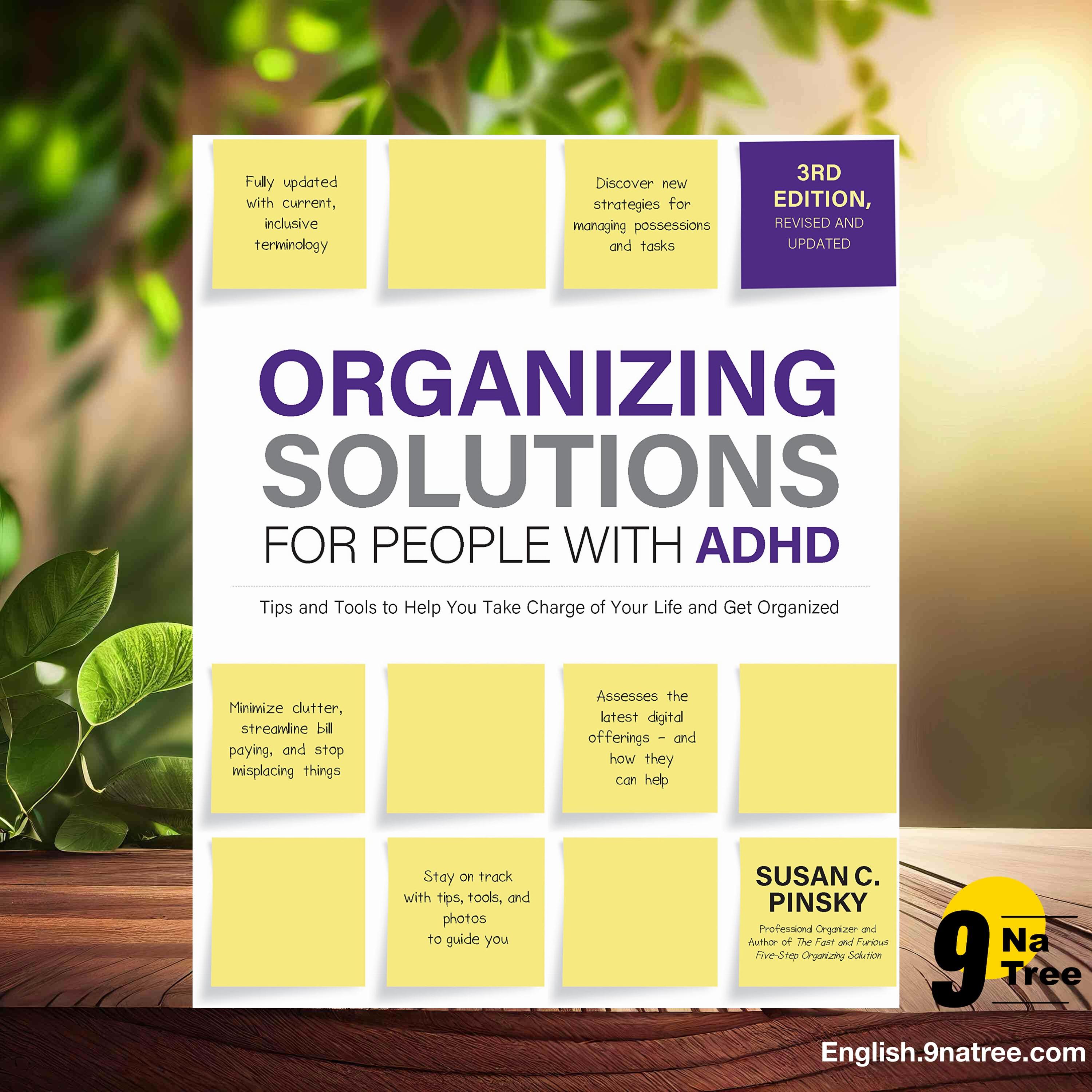 [Review] Organizing Solutions for People with ADHD, 3rd Edition (Susan Pinsky) Summarized. episode artwork
