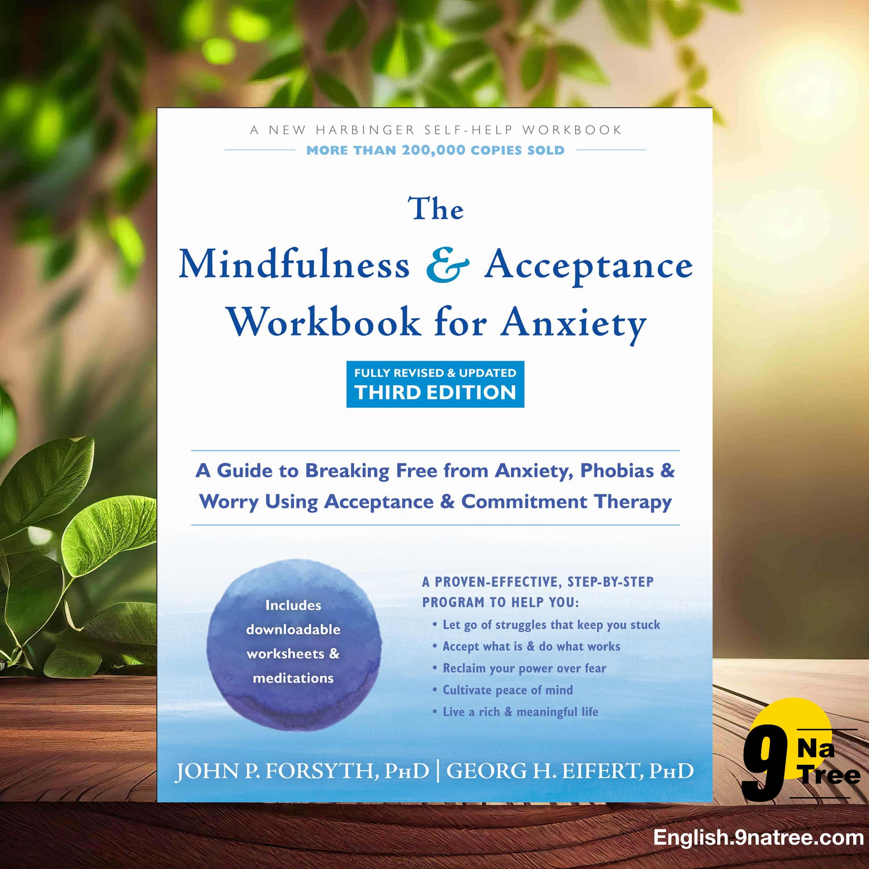 [Review] The Mindfulness and Acceptance Workbook for Anxiety (John P. Forsyth PhD) Summarized. episode artwork