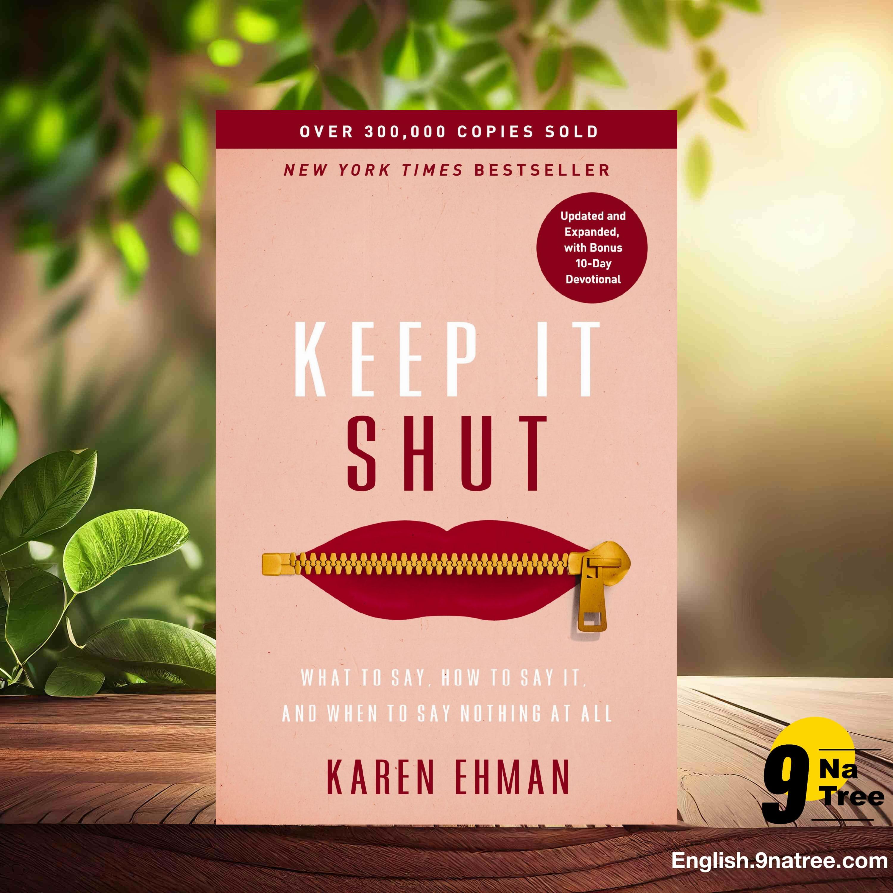 [Review] Keep It Shut (Karen Ehman) Summarized. episode artwork