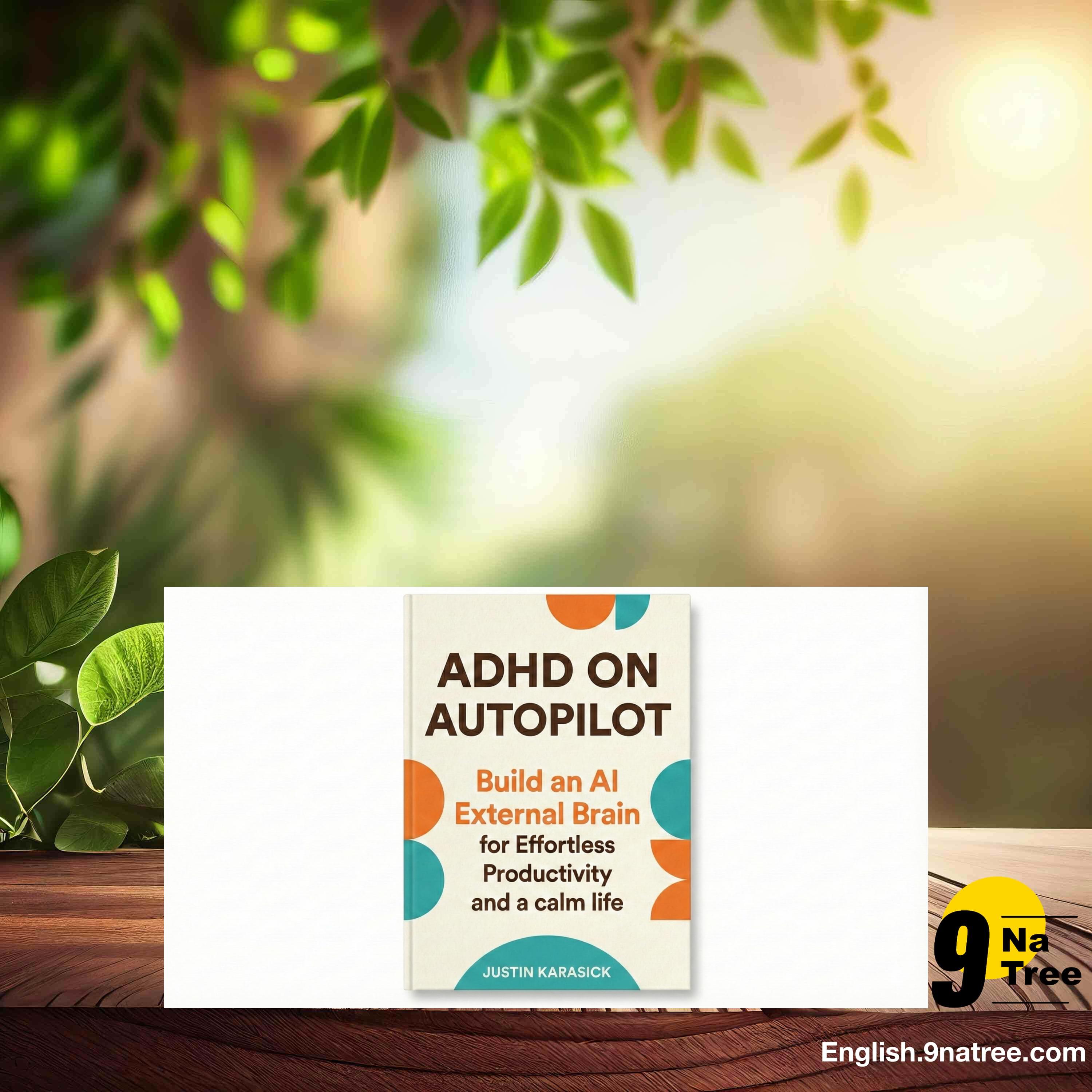 [Review] ADHD on Autopilot (Justin Karasick) Summarized. episode artwork