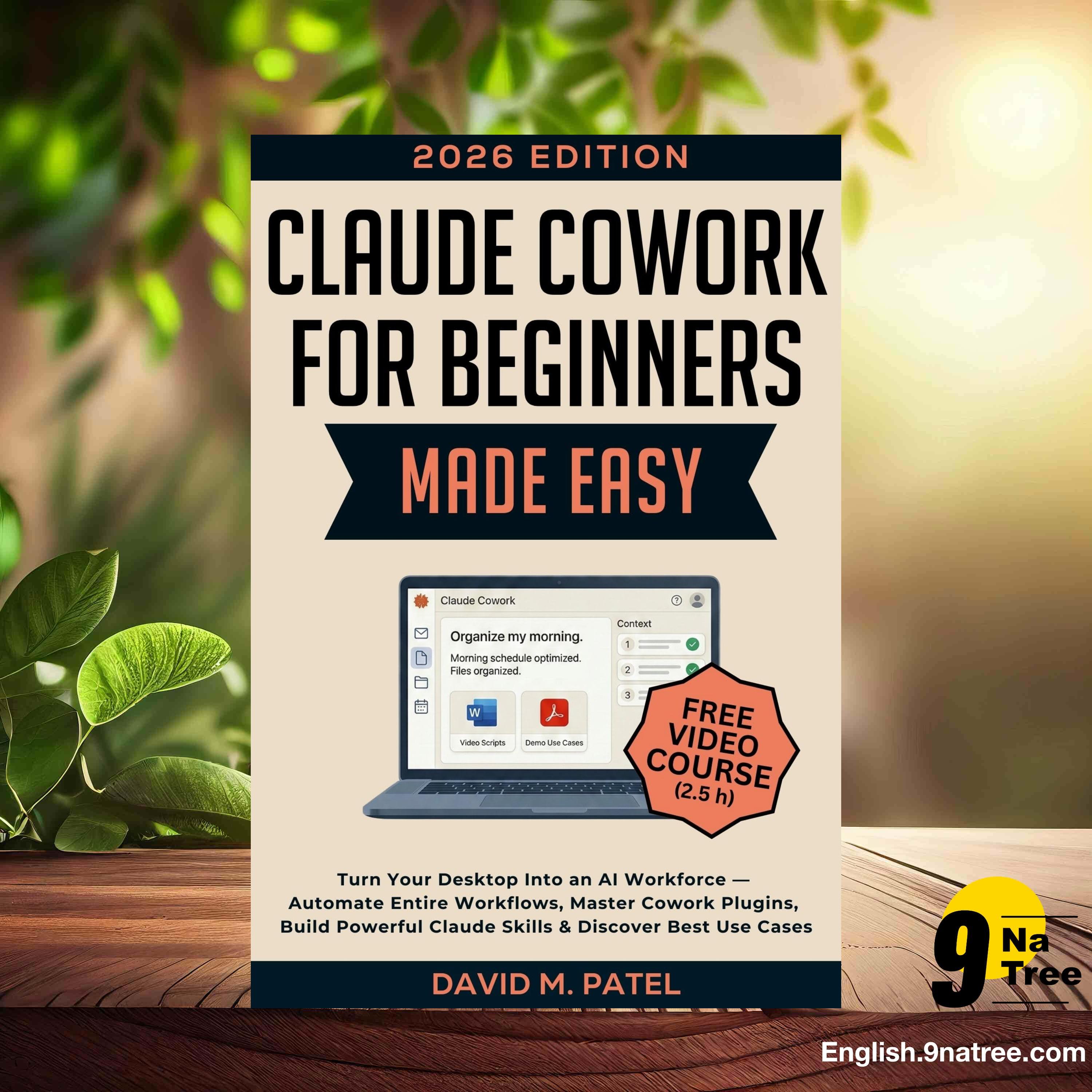 [Review] Claude Cowork for Beginners Made Easy (David M. Patel) Summarized. episode artwork