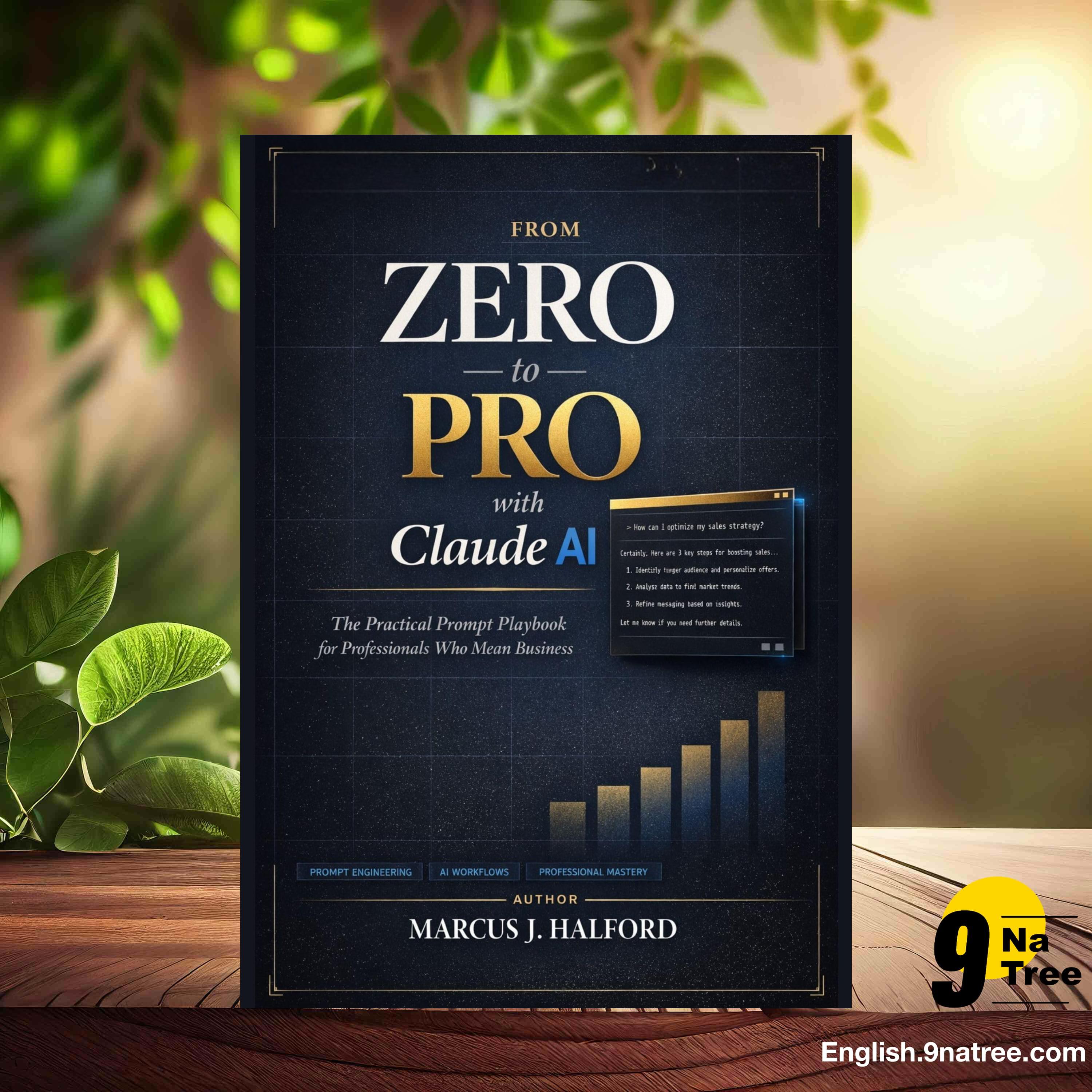[Review] FROM ZERO TO PRO WITH CLAUDE AI (Marcus J. Halford) Summarized. episode artwork