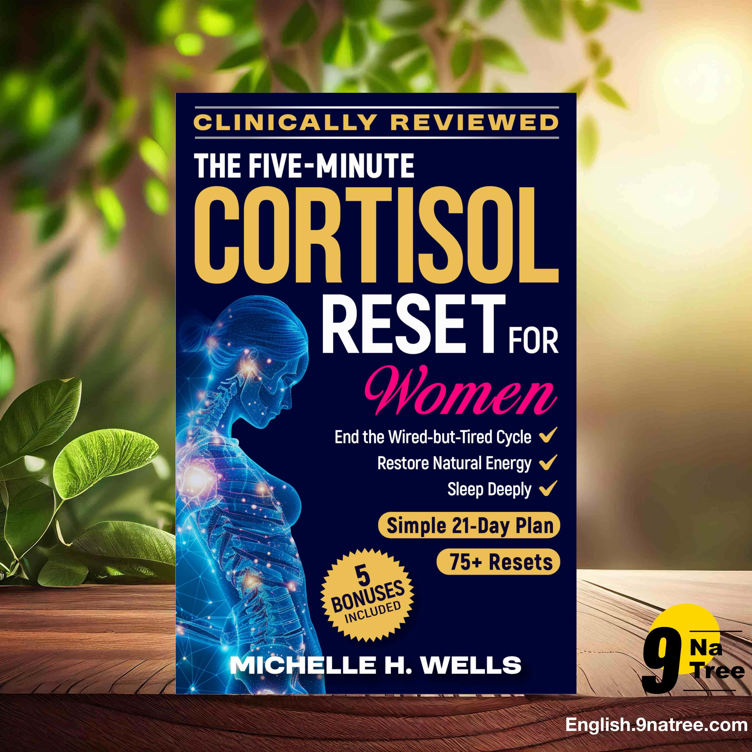 [Review] The Five-Minute Cortisol Reset for Women (Michelle H. Wells) Summarized. episode artwork