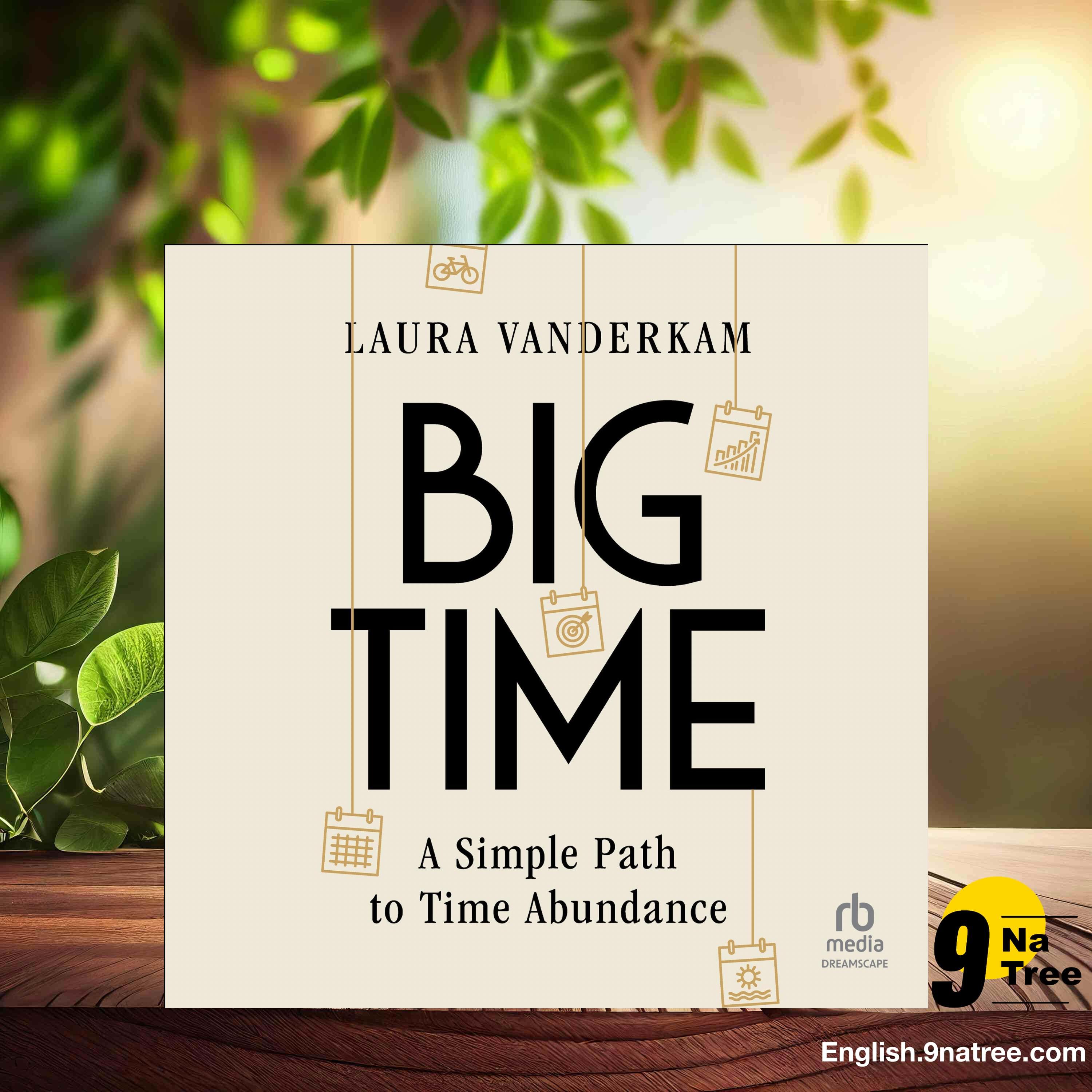 [Review] Big Time: A Simple Path to Time Abundance (Laura Vanderkam) Summarized. episode artwork